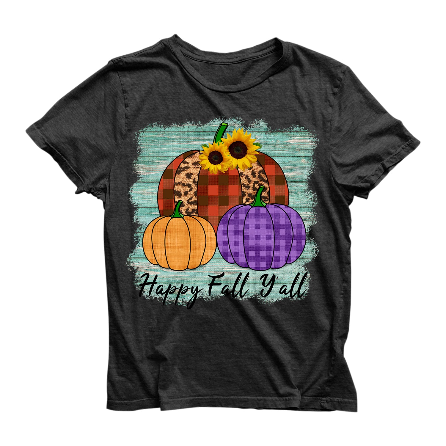 Eco Friendly Recycled Happy Fall Y'all Unisex T-Shirt