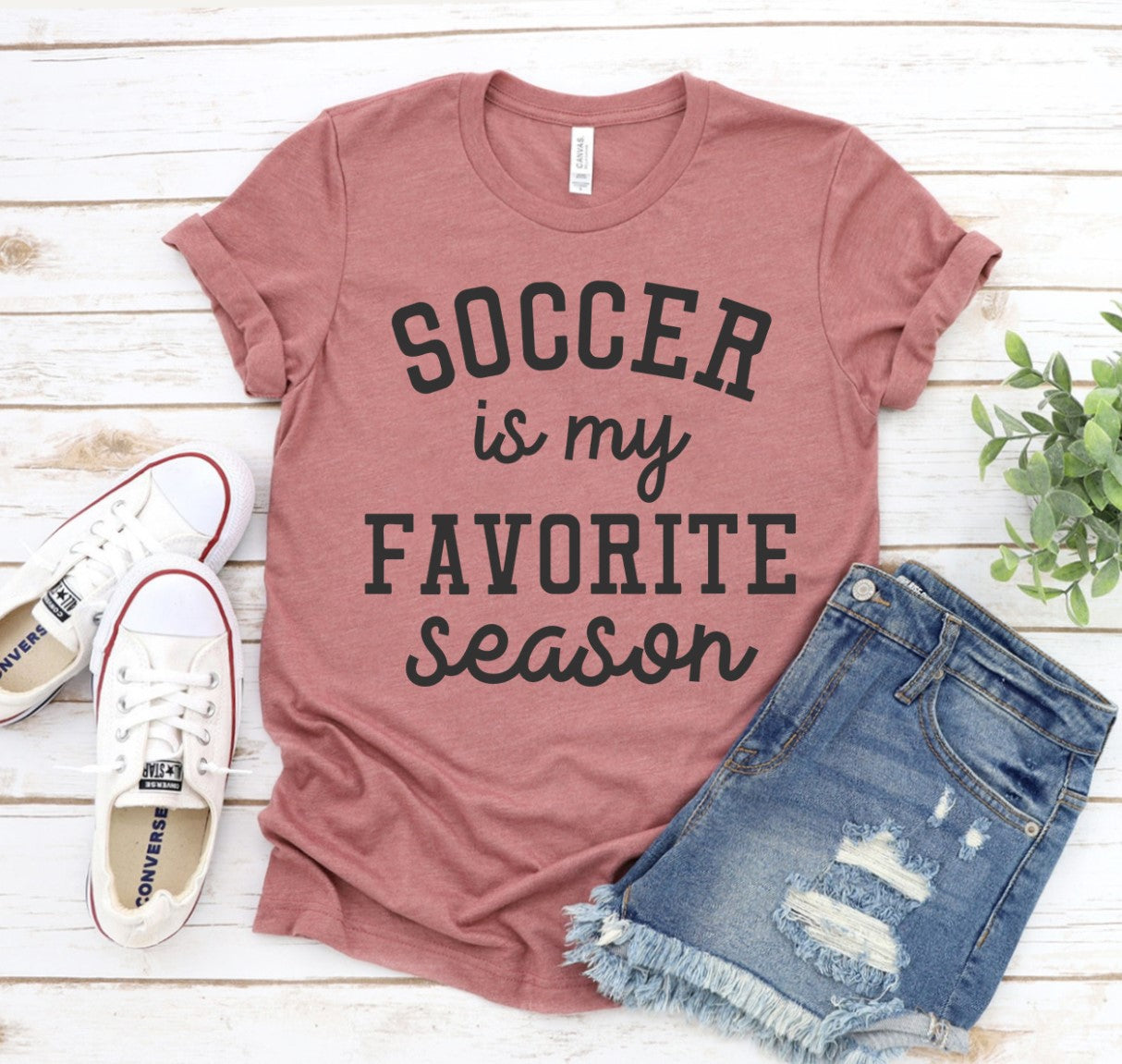Soccer Is My Favorite Season Shirt | Agate