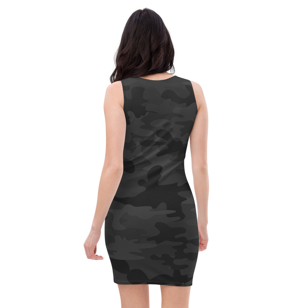 Black Camo Dress