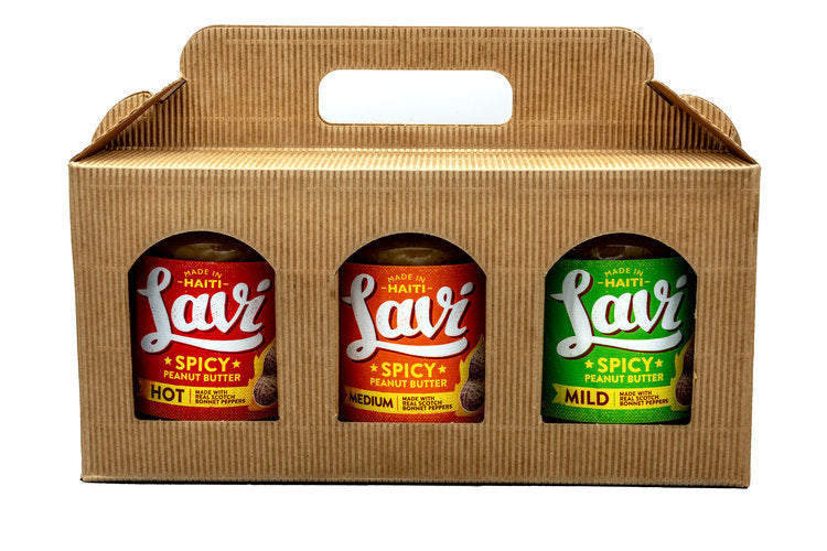 Lavi Spicy Peanut Butter™ - Multi-Jar 3-Pack