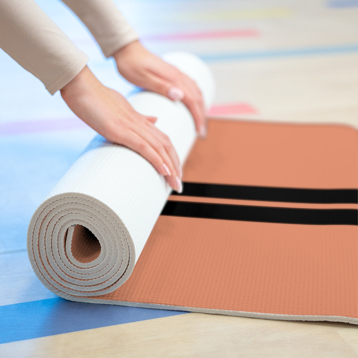 Peach Yoga Mat