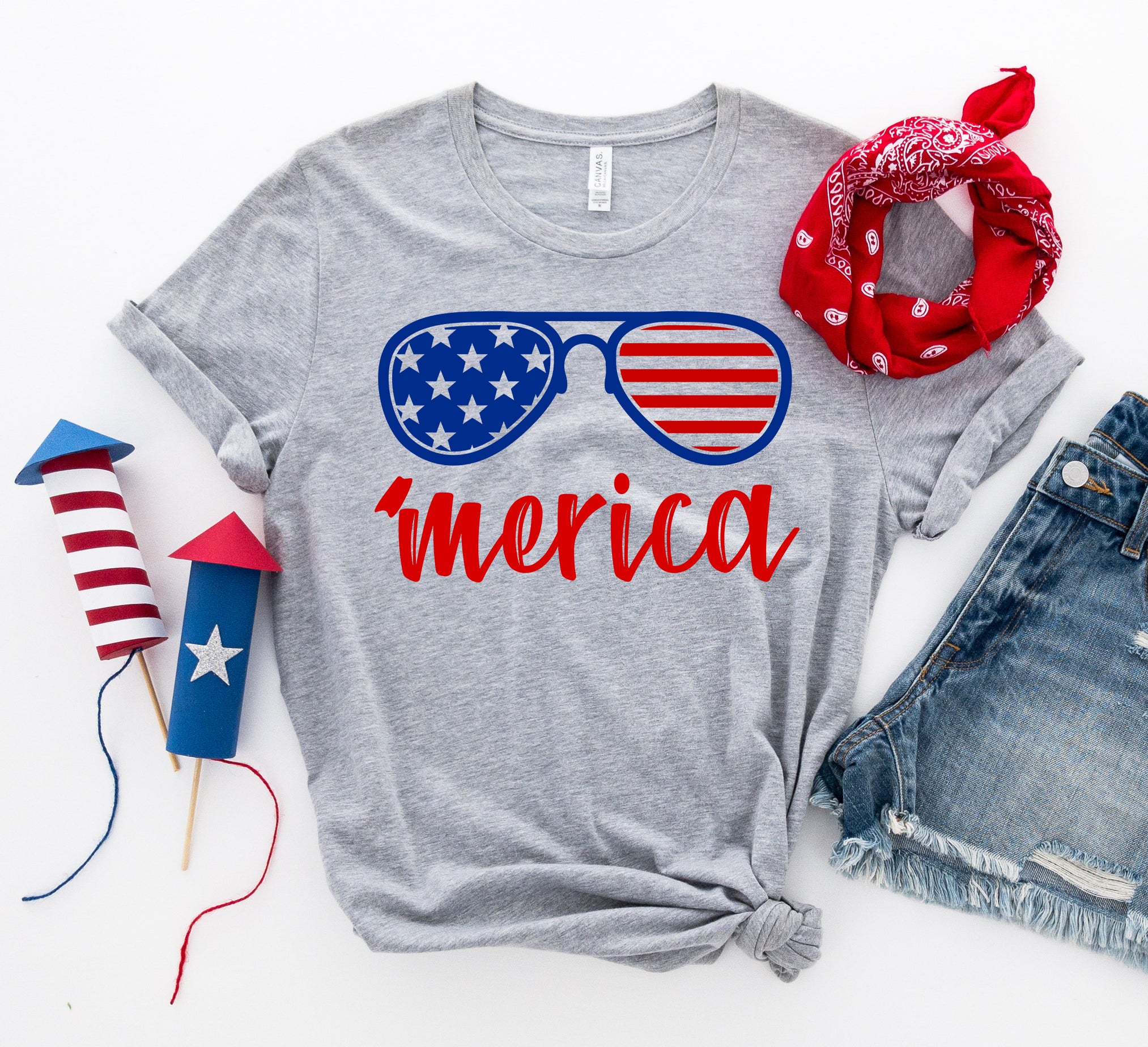 Merica T-shirt | Agate