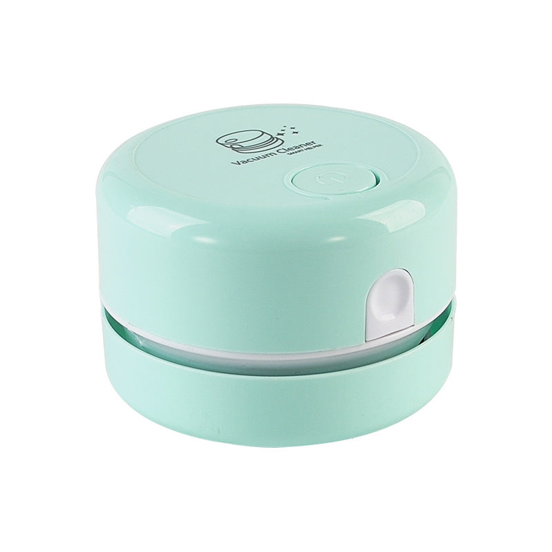 Mini Vacuum Cleaner Portable Office Desktop Table Dust Sweeper | Teal Simba