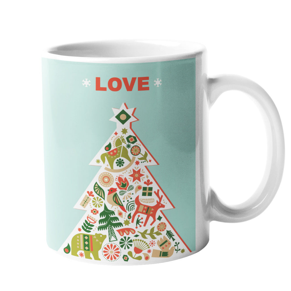 Christmas Gift Coffee Mugs Set