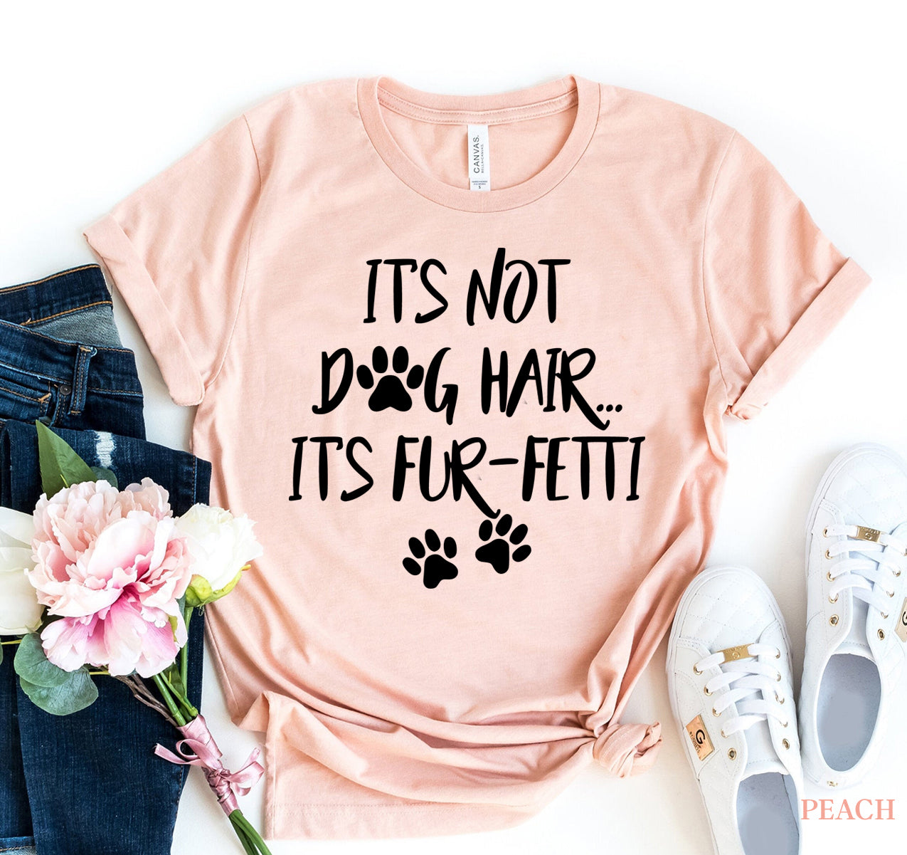 It's Not Dog Hair, It's Fun-fetti T-shirt | Agate