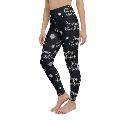 Happy Christmas High Waist Leggings