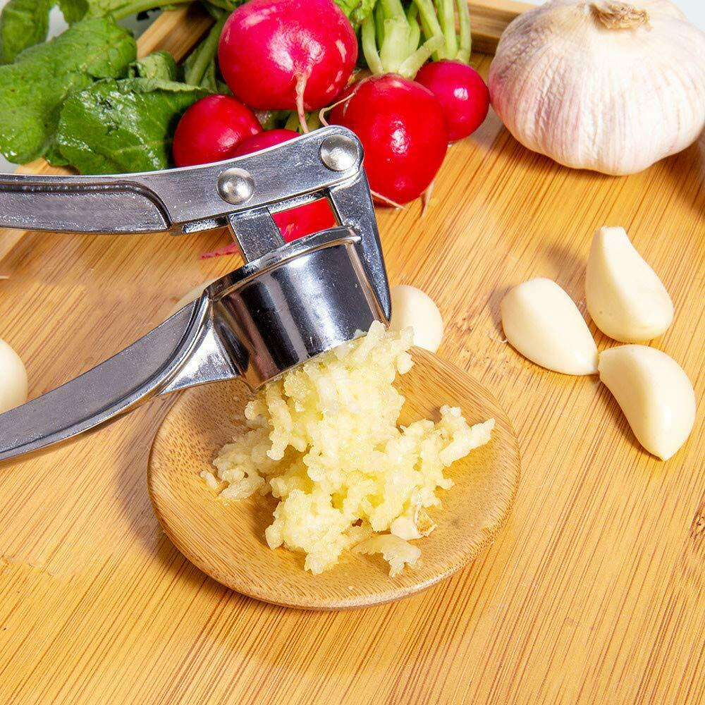 Garlic Press Crusher Mincer Chopper Peeler Squeeze Ginger