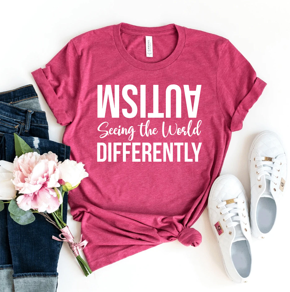 Autism Seeing The World Differently T-shirt | Agate