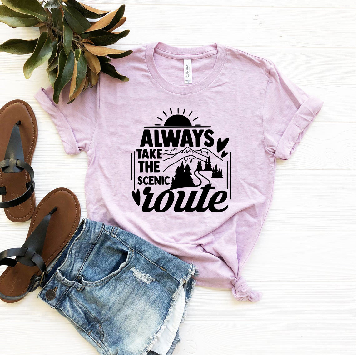 Always Take The Scenic Route Shirt