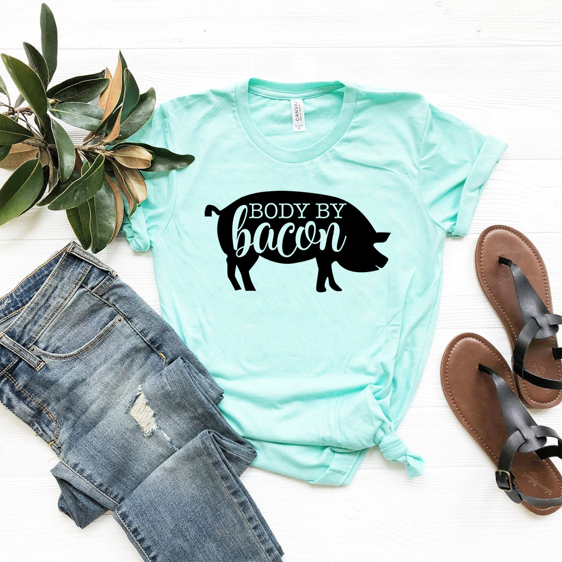 DT0576 Body By Bacon Shirt