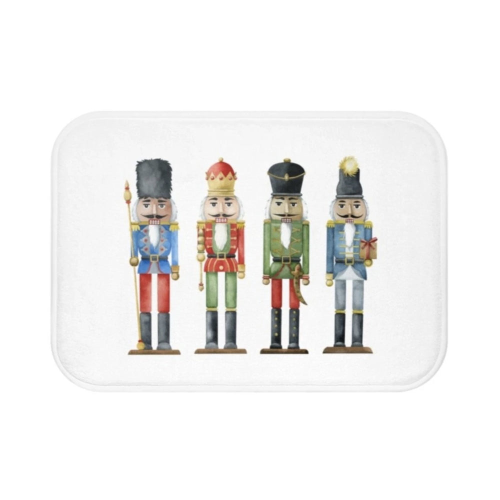 Holiday Nutcracker Bath Mat Home Accents | Yellow Pandora