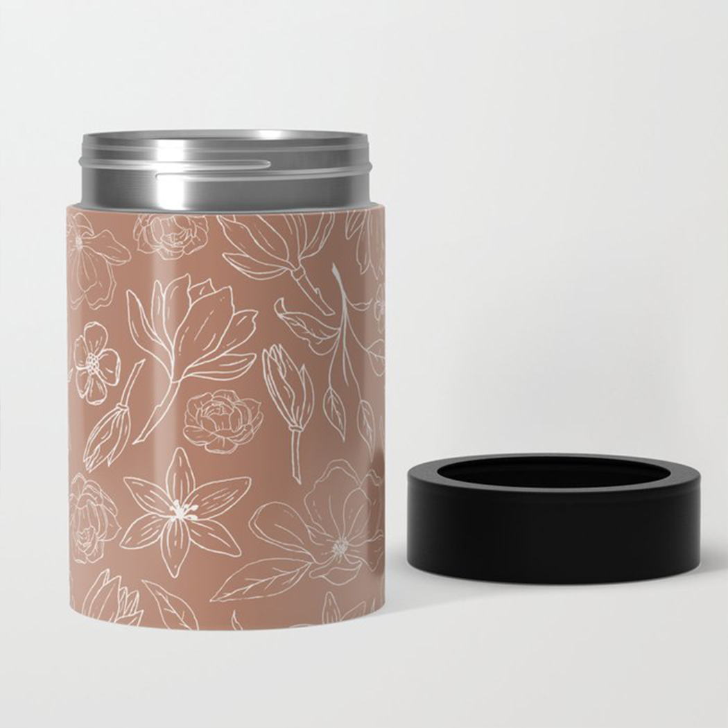 Copper Magnolia Can Cooler/Koozie