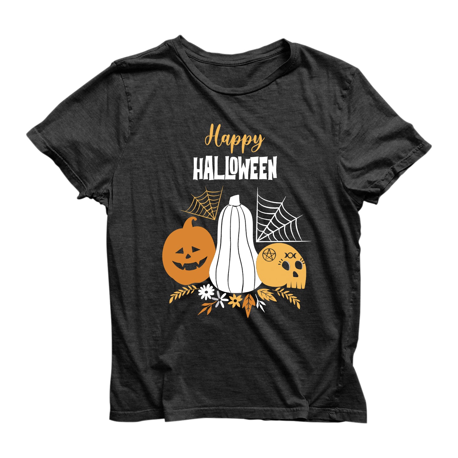 Eco Friendly Recycled Happy Halloween Unisex T-Shirt