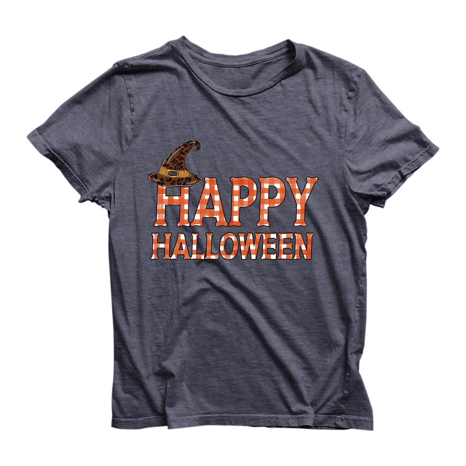 Eco Friendly Recycled Happy Halloween T-Shirt