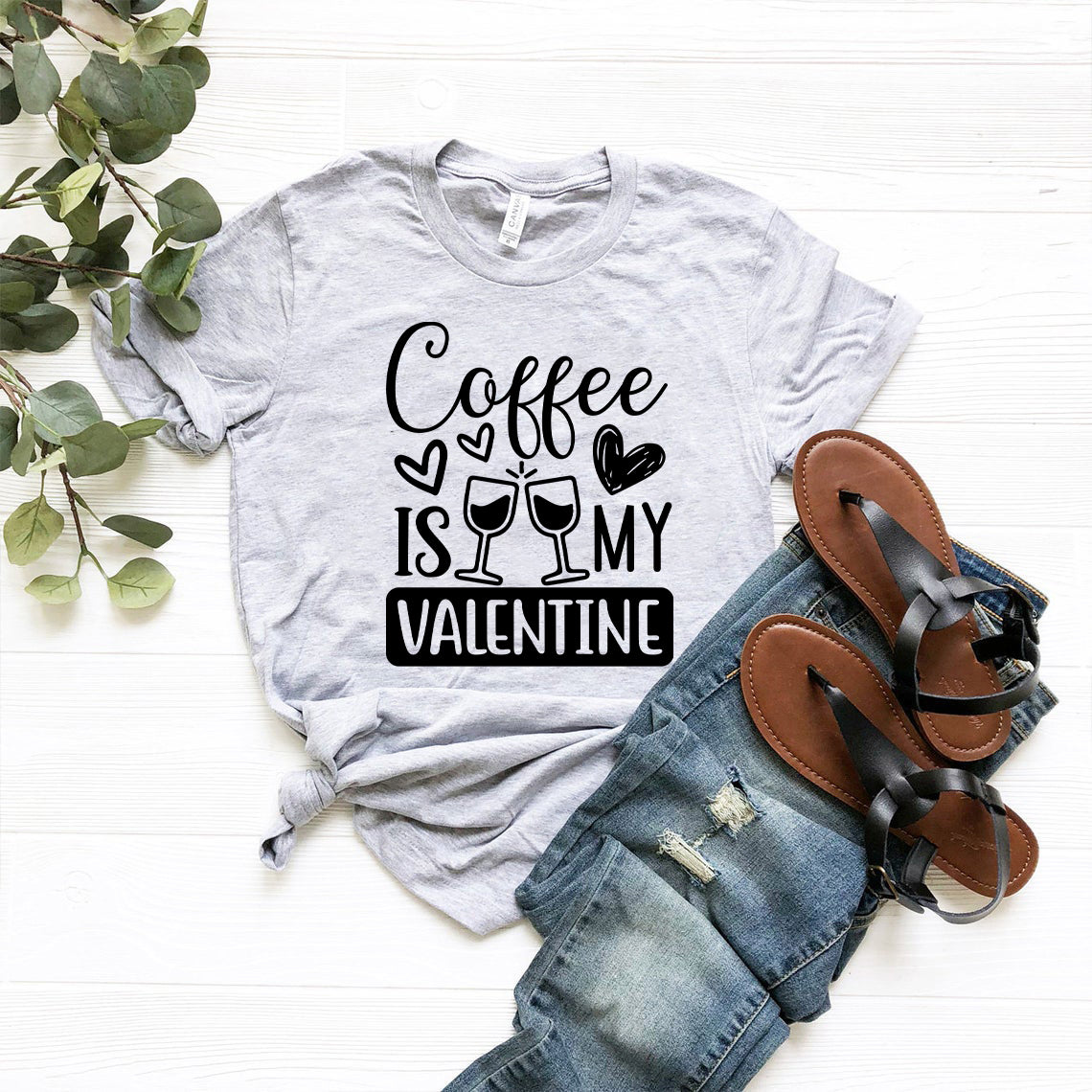 Coffee Is My Valentine Shirt