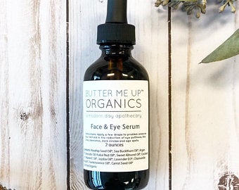 Organic Facial Serum Anti Aging Wrinkles Under Eye | White Smokey