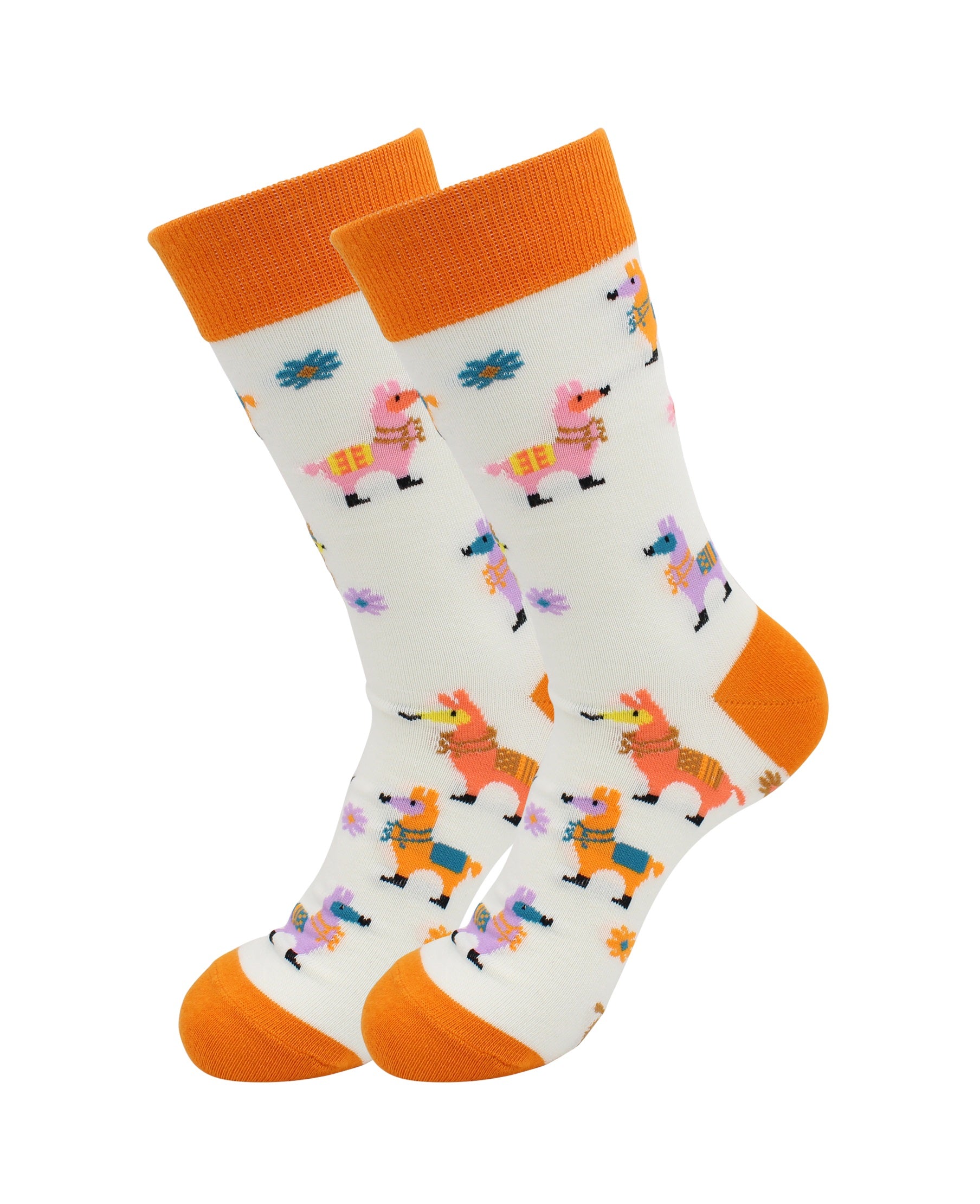 Sick Socks – Festive Alpaca – Exotic Animals | Fuchsia Thrace