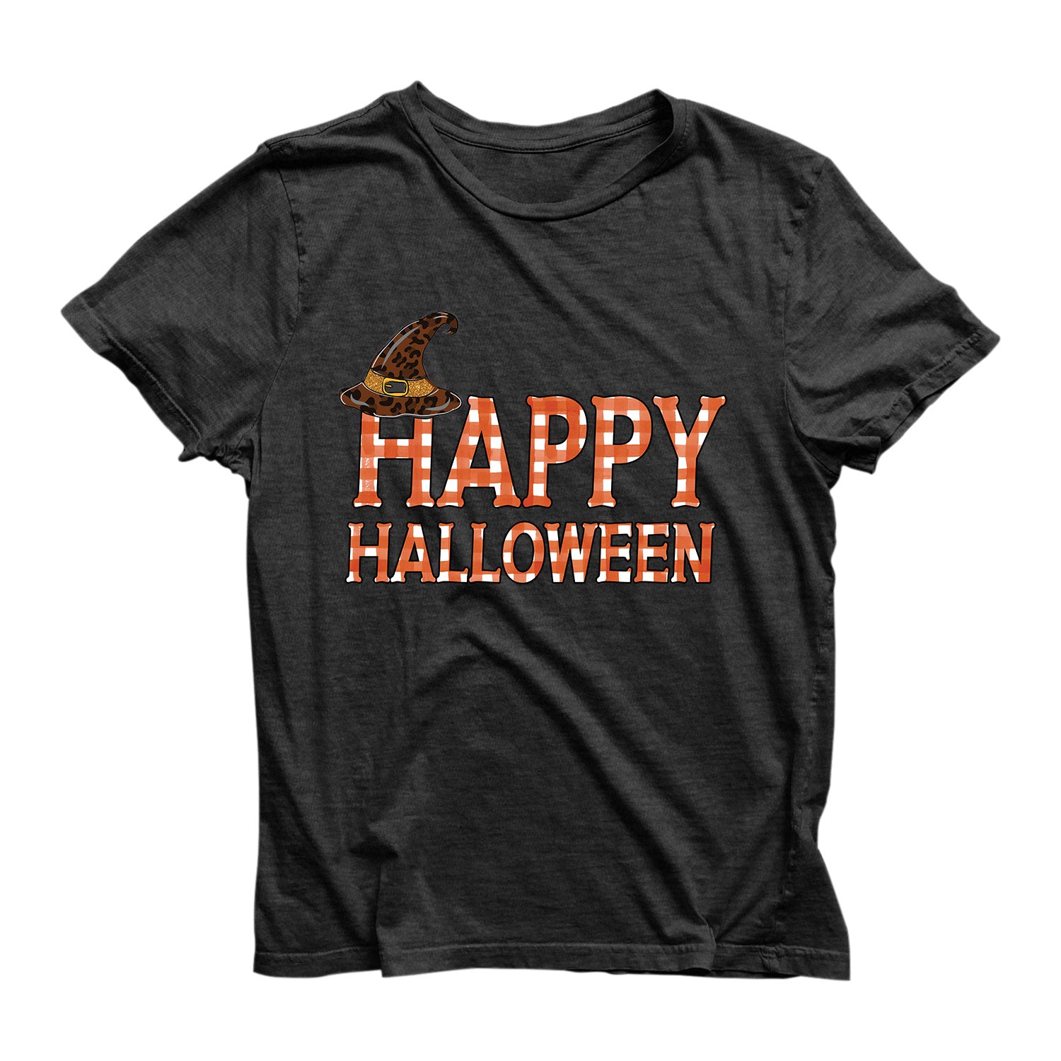 Eco Friendly Recycled Happy Halloween T-Shirt