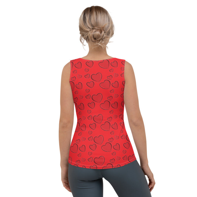 Red Heart Tank Top