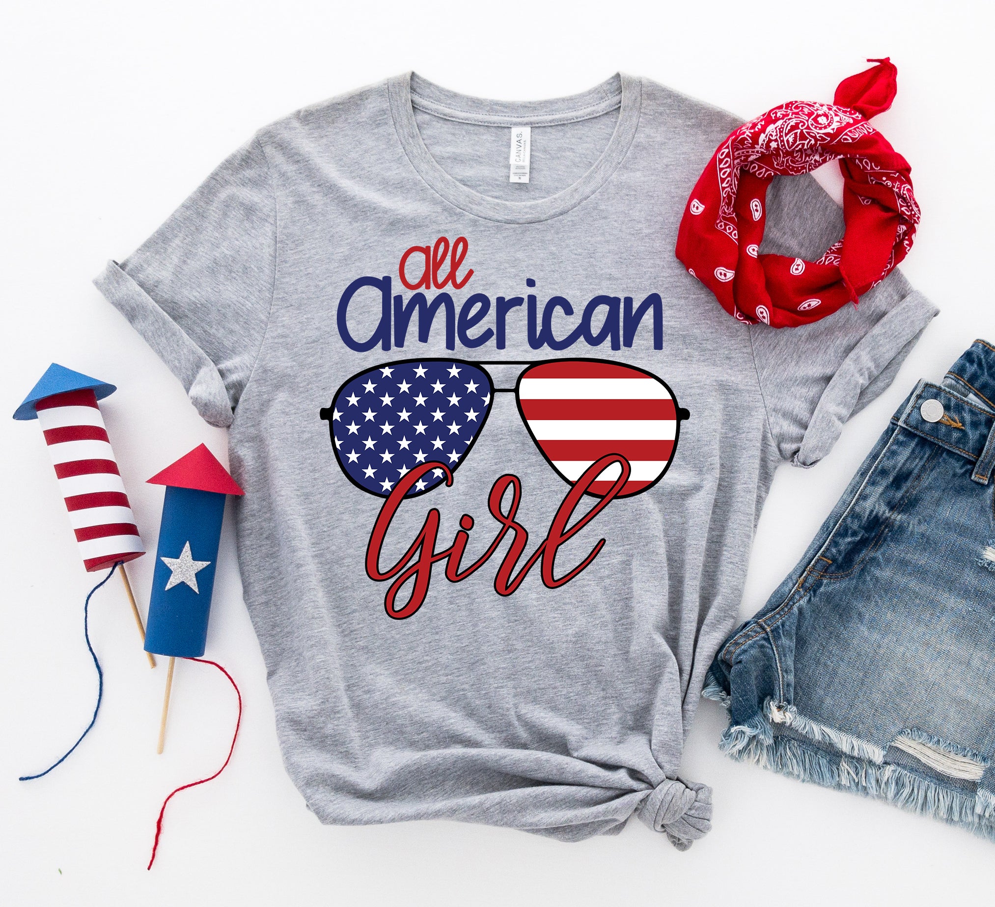 All American Girl T-shirt | Agate