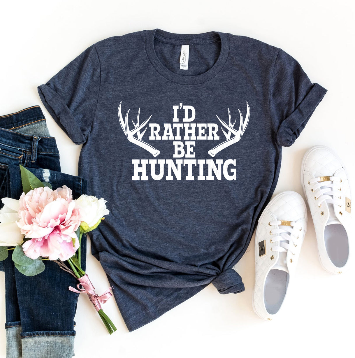 I'd Rather Be Hunting T-shirt | Agate