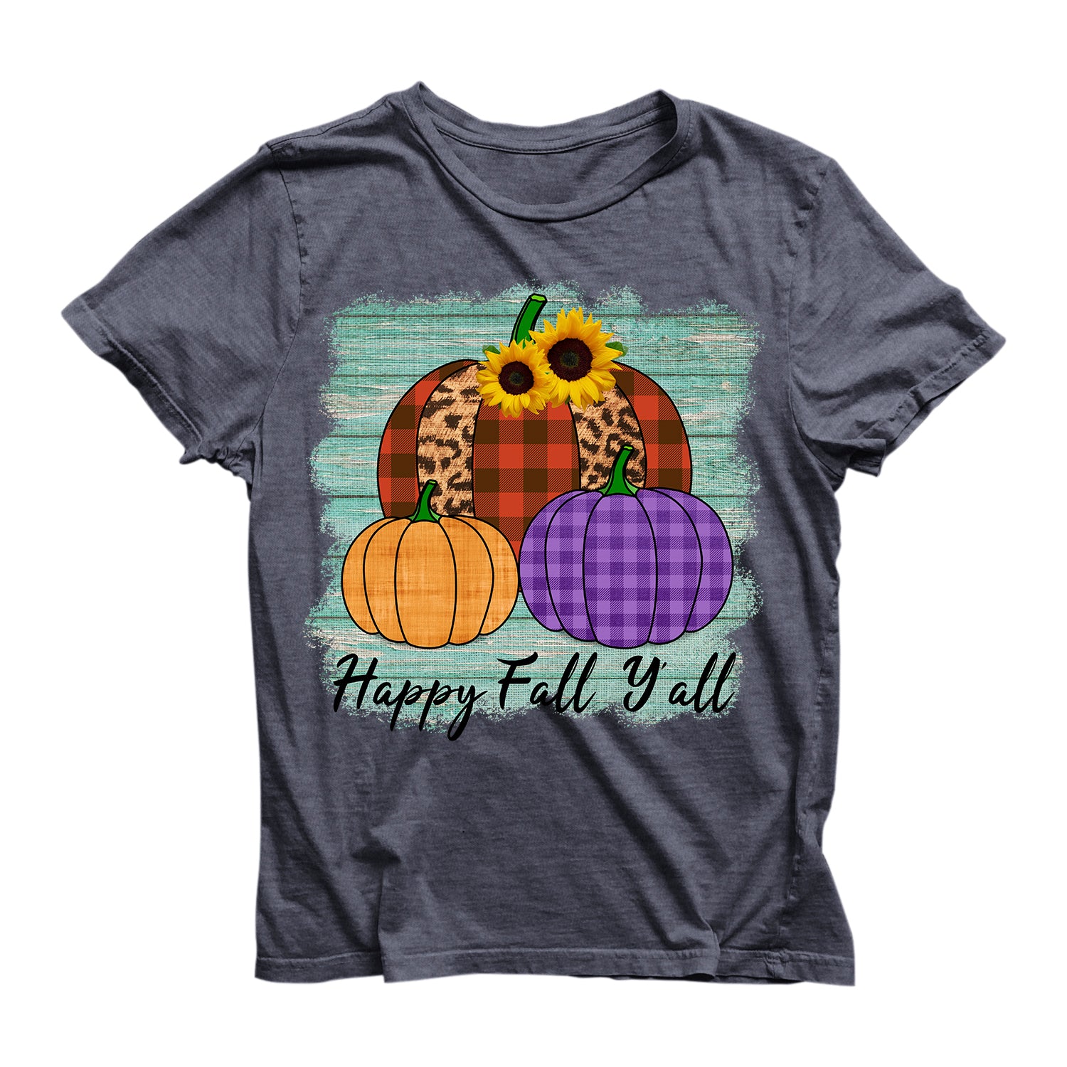 Eco Friendly Recycled Happy Fall Y'all Unisex T-Shirt