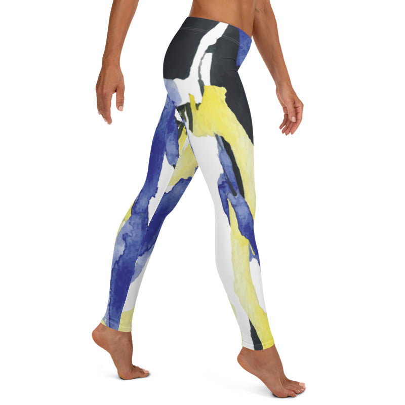 Paint Abstract Leggings, Capris and Shorts