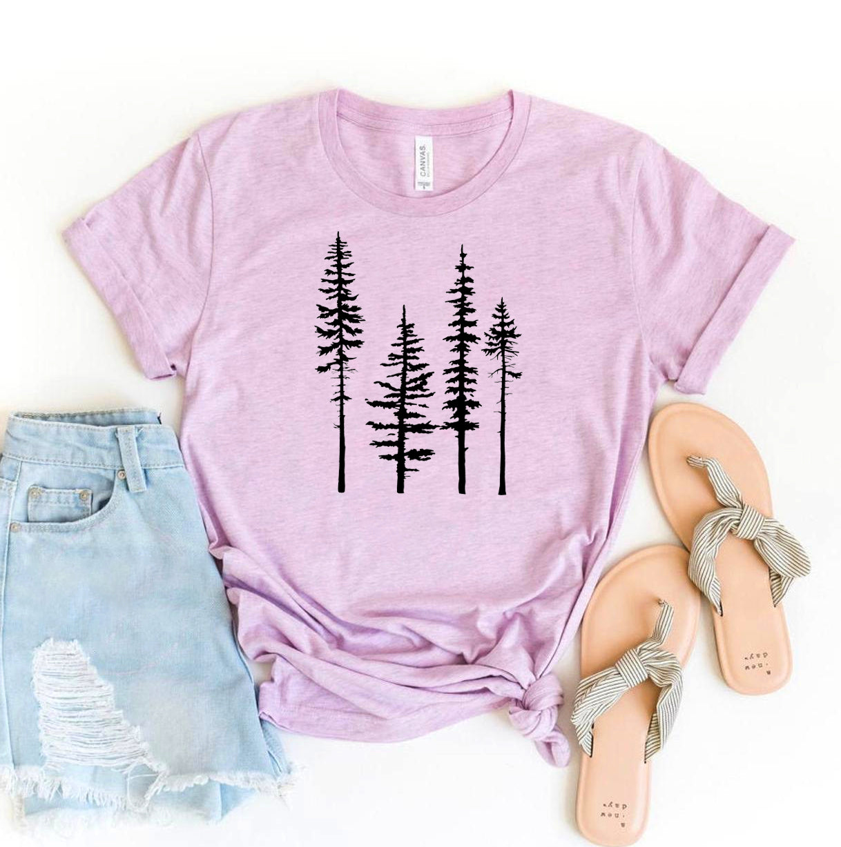 Pine Tree T-shirt | Agate