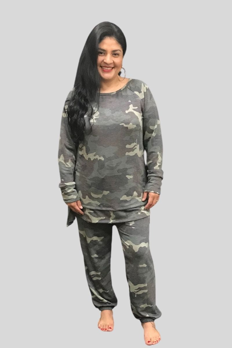 2 Piece camo lounge set, 5790