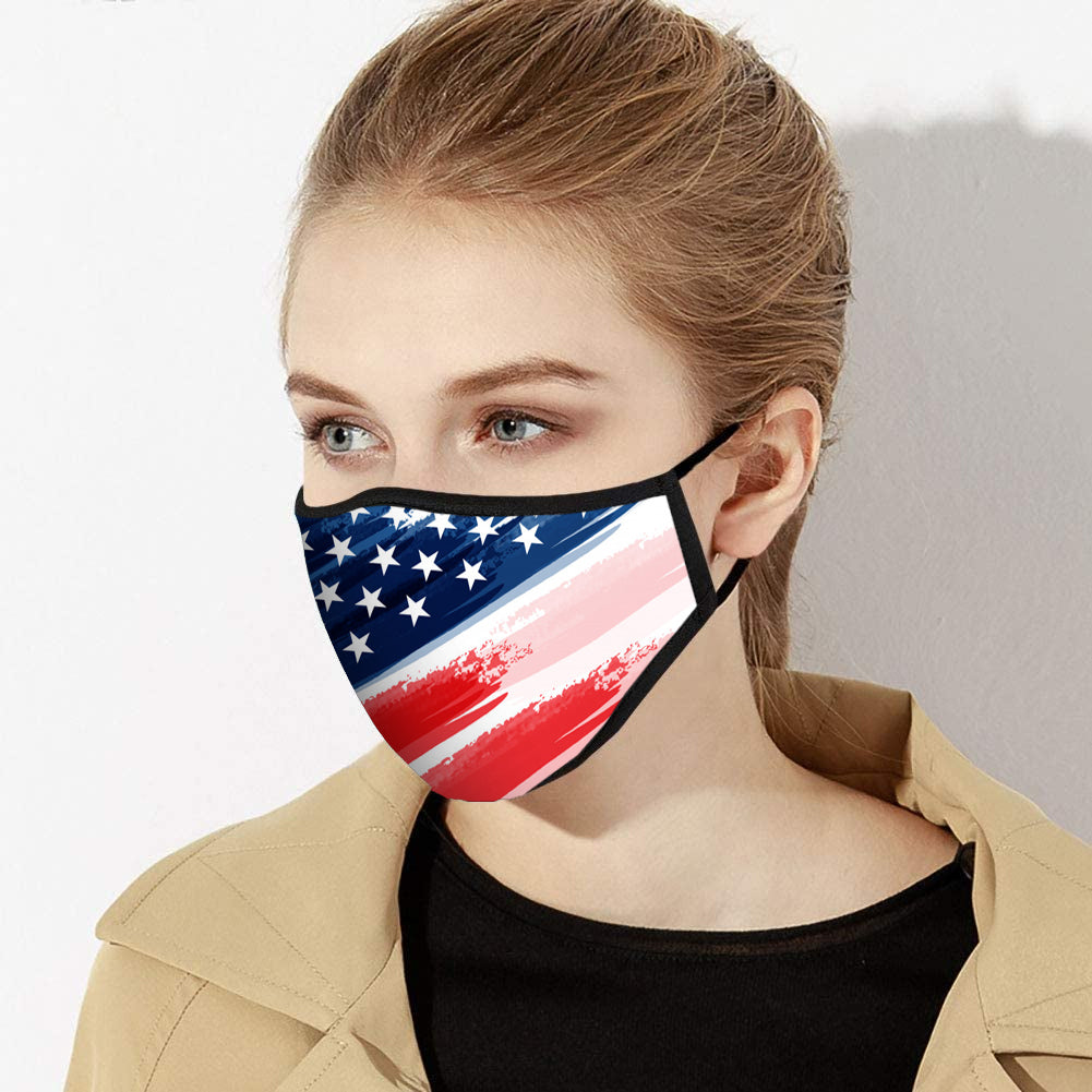 American Flag Face Mask - Made in USA | Agate