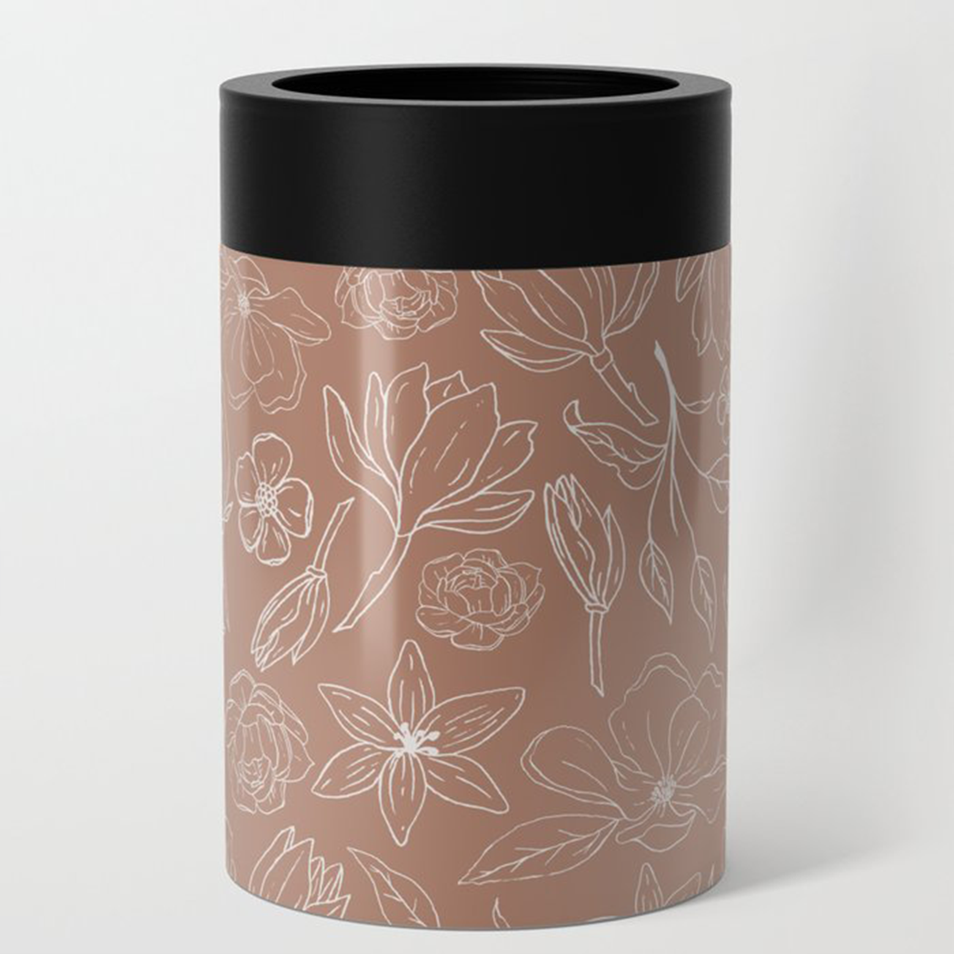 Copper Magnolia Can Cooler/Koozie