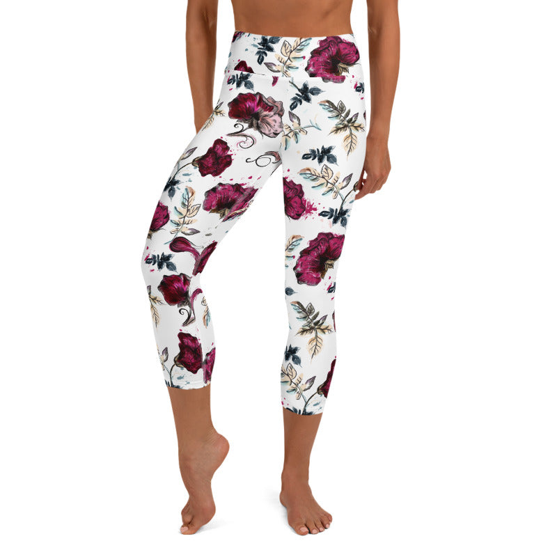 Floral leggings, Capris and Shorts