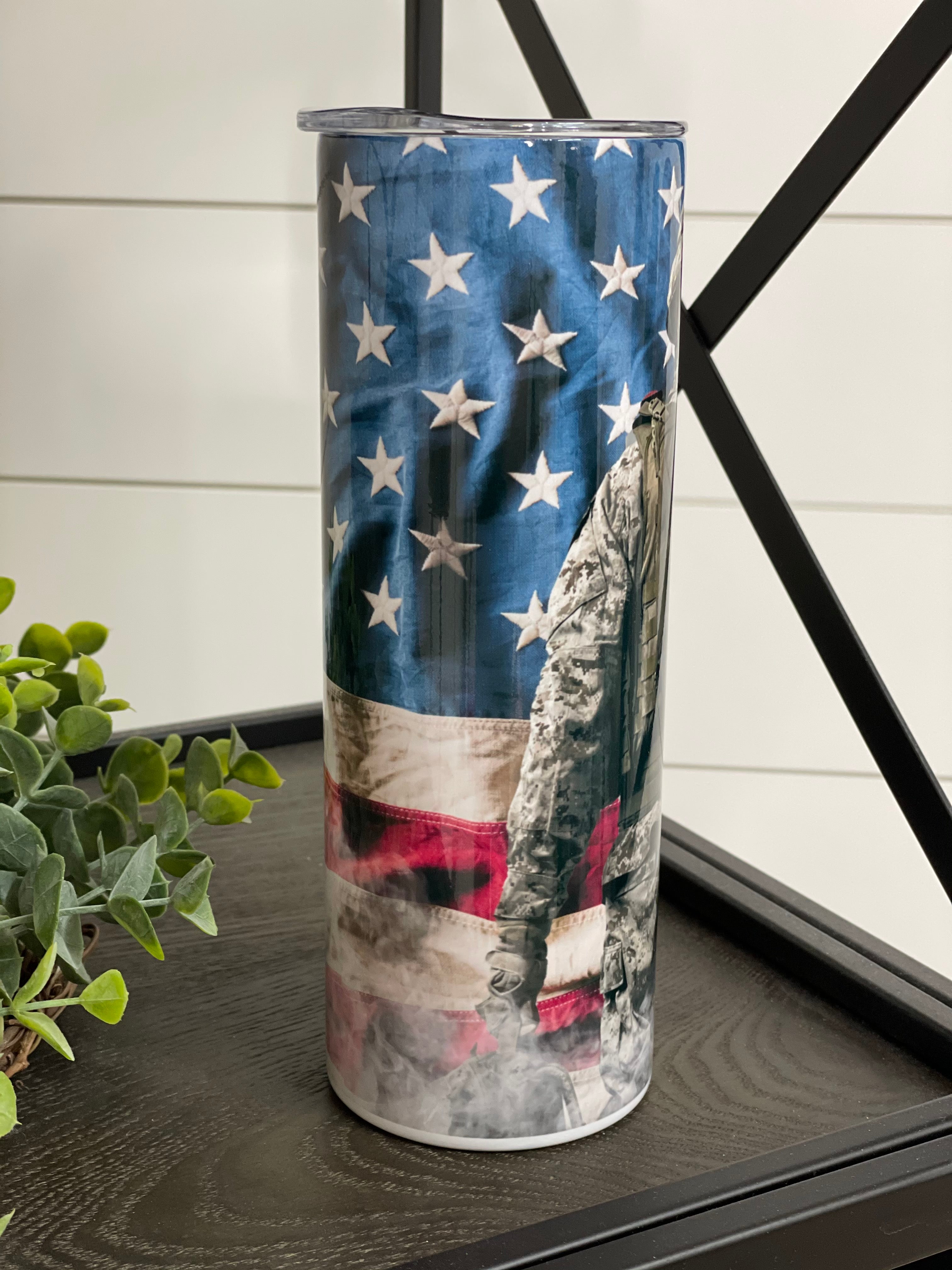 Soldier 20oz Skinny Tumbler