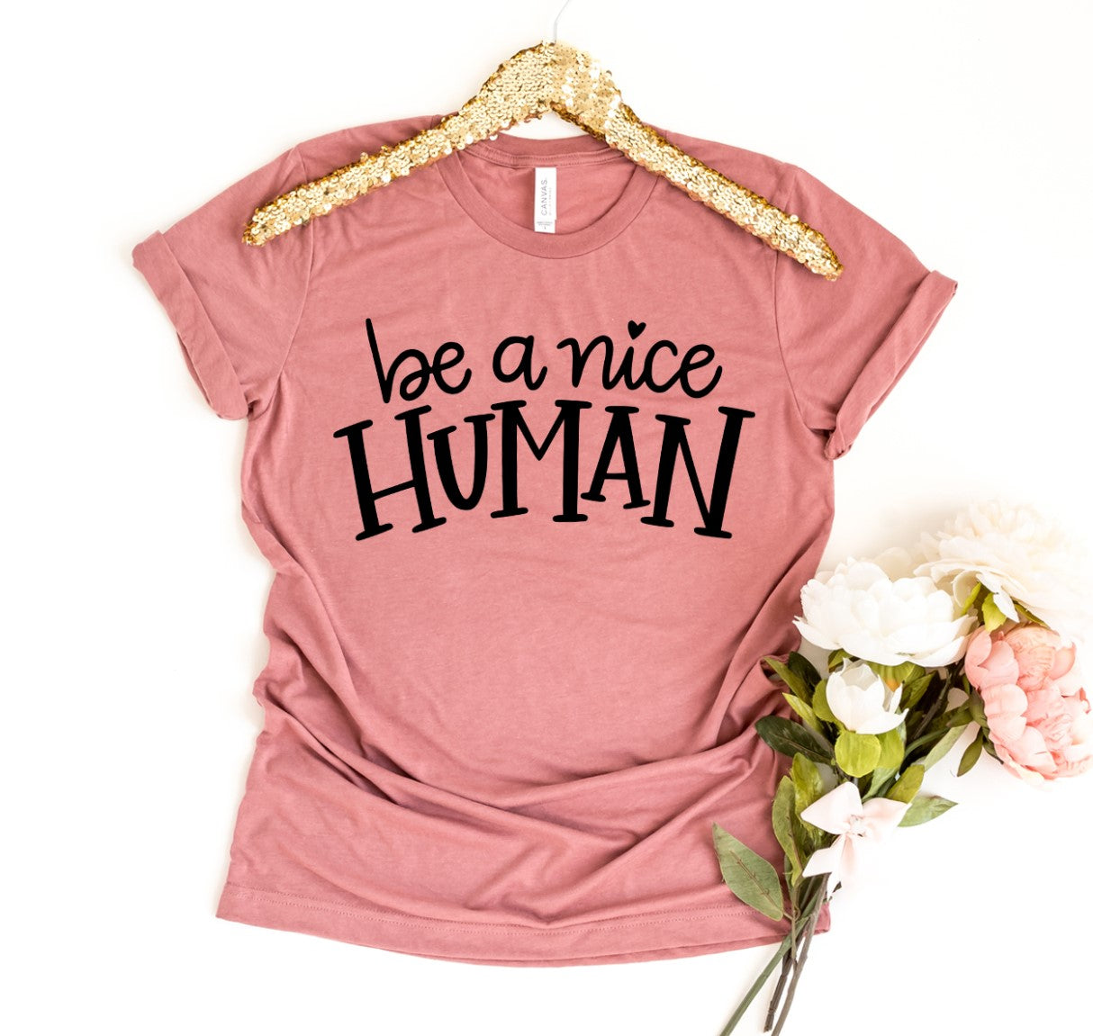 Be a Nice Human Shirt | Agate