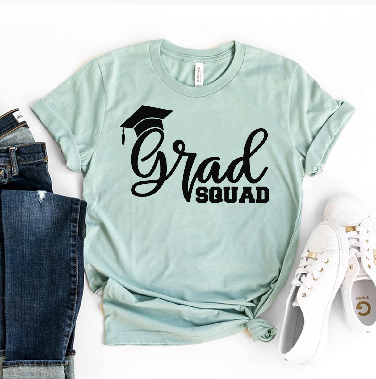 Grad Squad T-shirt | Agate