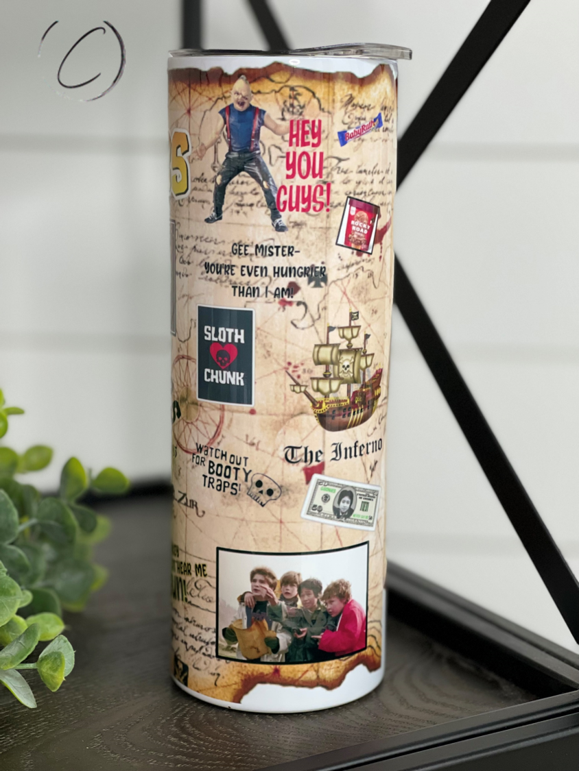 The Goonies 20oz Skinny Tumbler