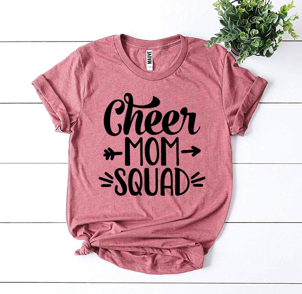 Cheer Mom Squad T-shirt | Agate