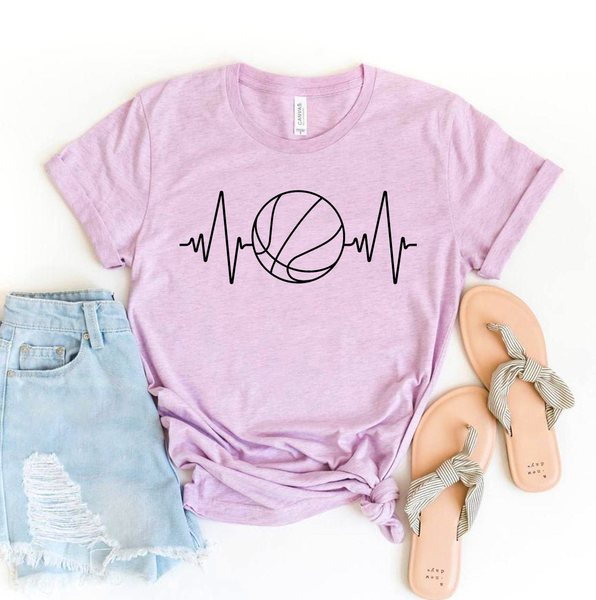 Basketball Love T-shirt | Agate