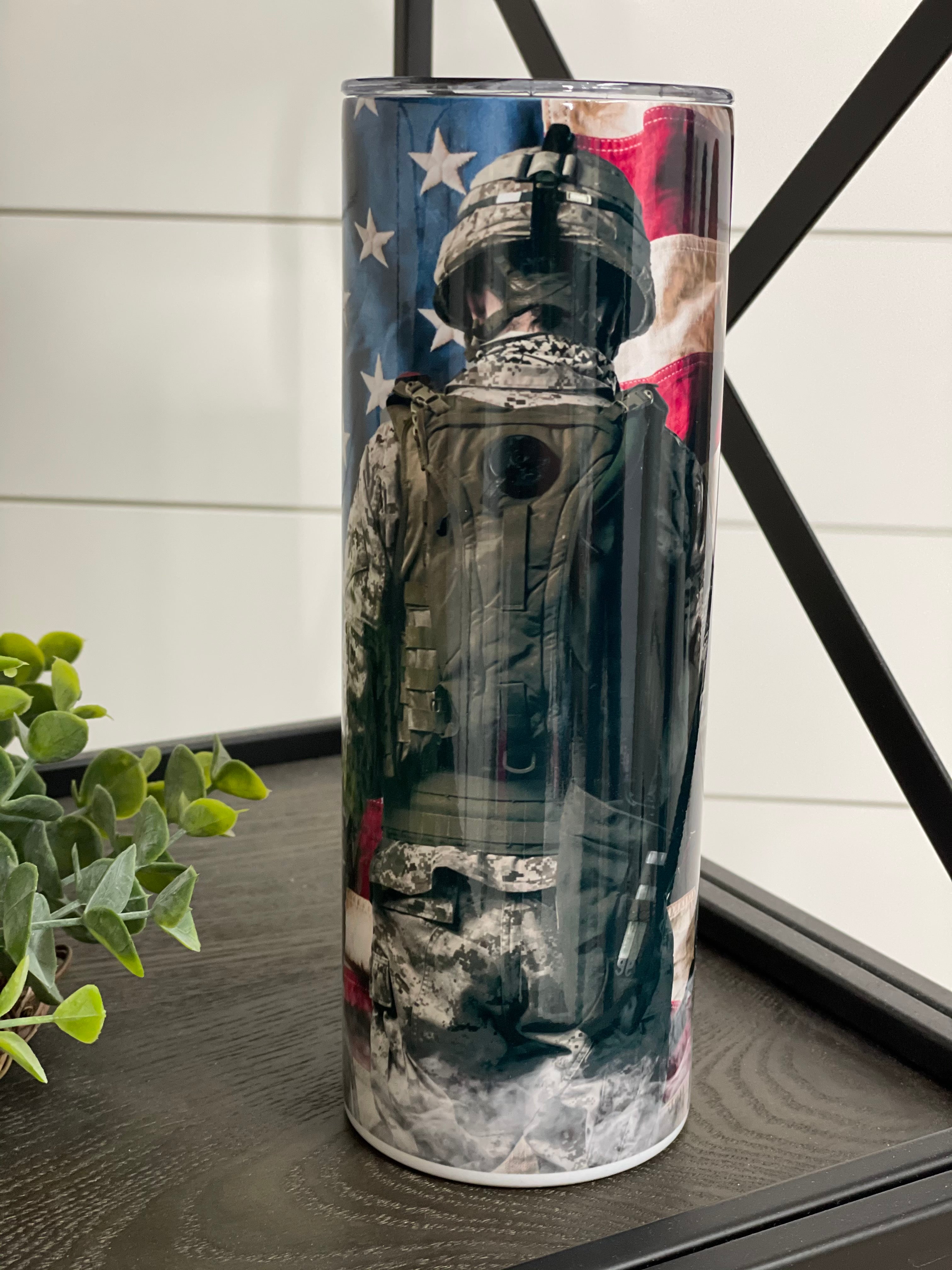 Soldier 20oz Skinny Tumbler