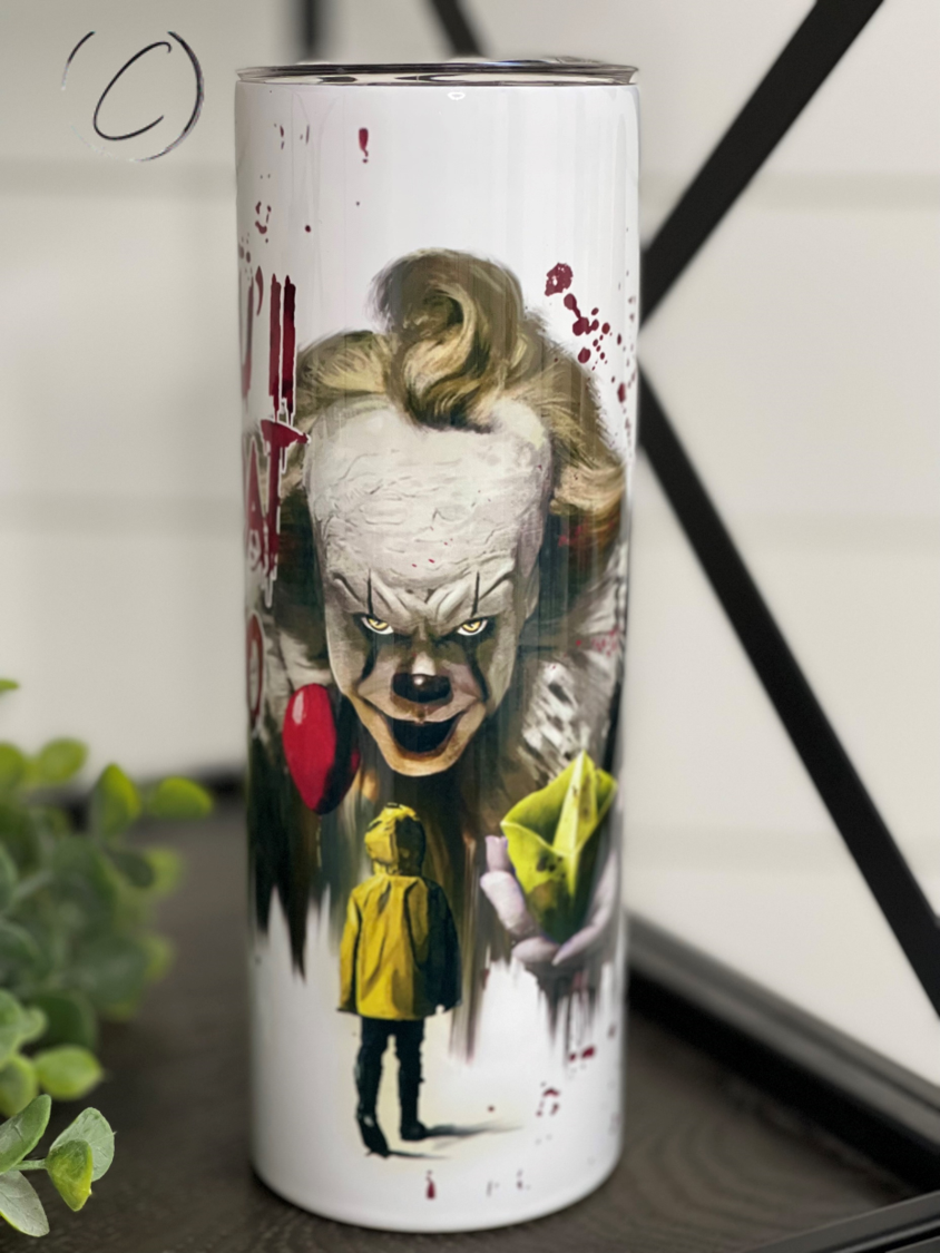 You'll Float Too 20oz Skinny Tumbler