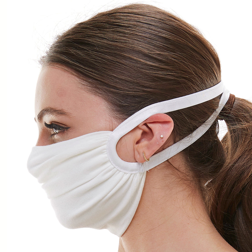 face mask Satin elastic Washable fabric face mask