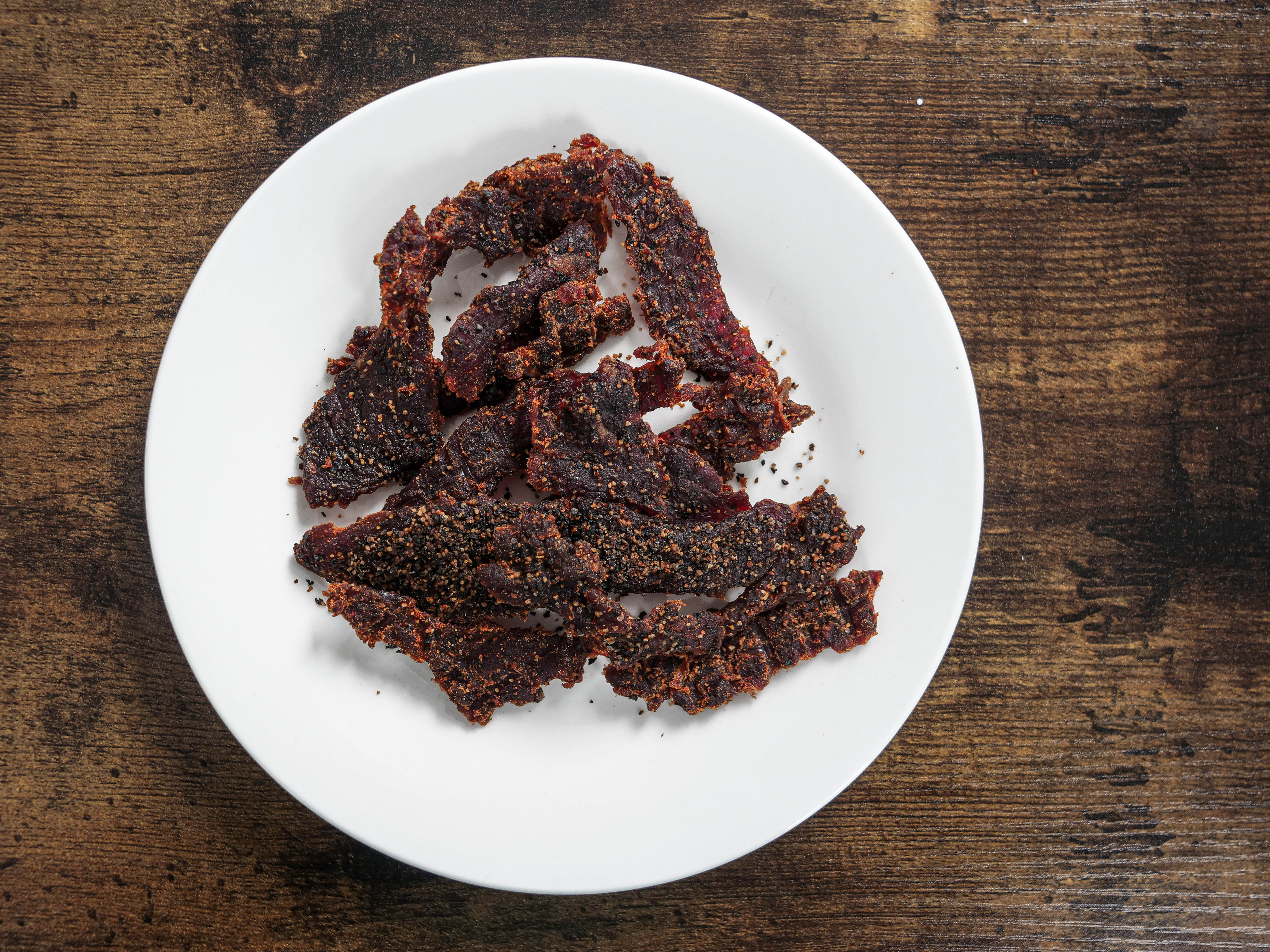 Tong Jerky Black Pepper Sea Salt