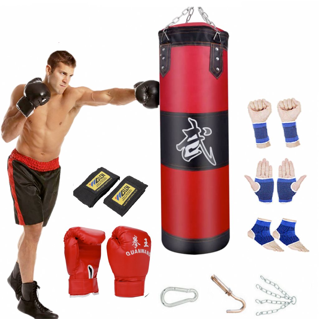Boxing Trainer Fitness Punching Bag Set | Yellow Pandora