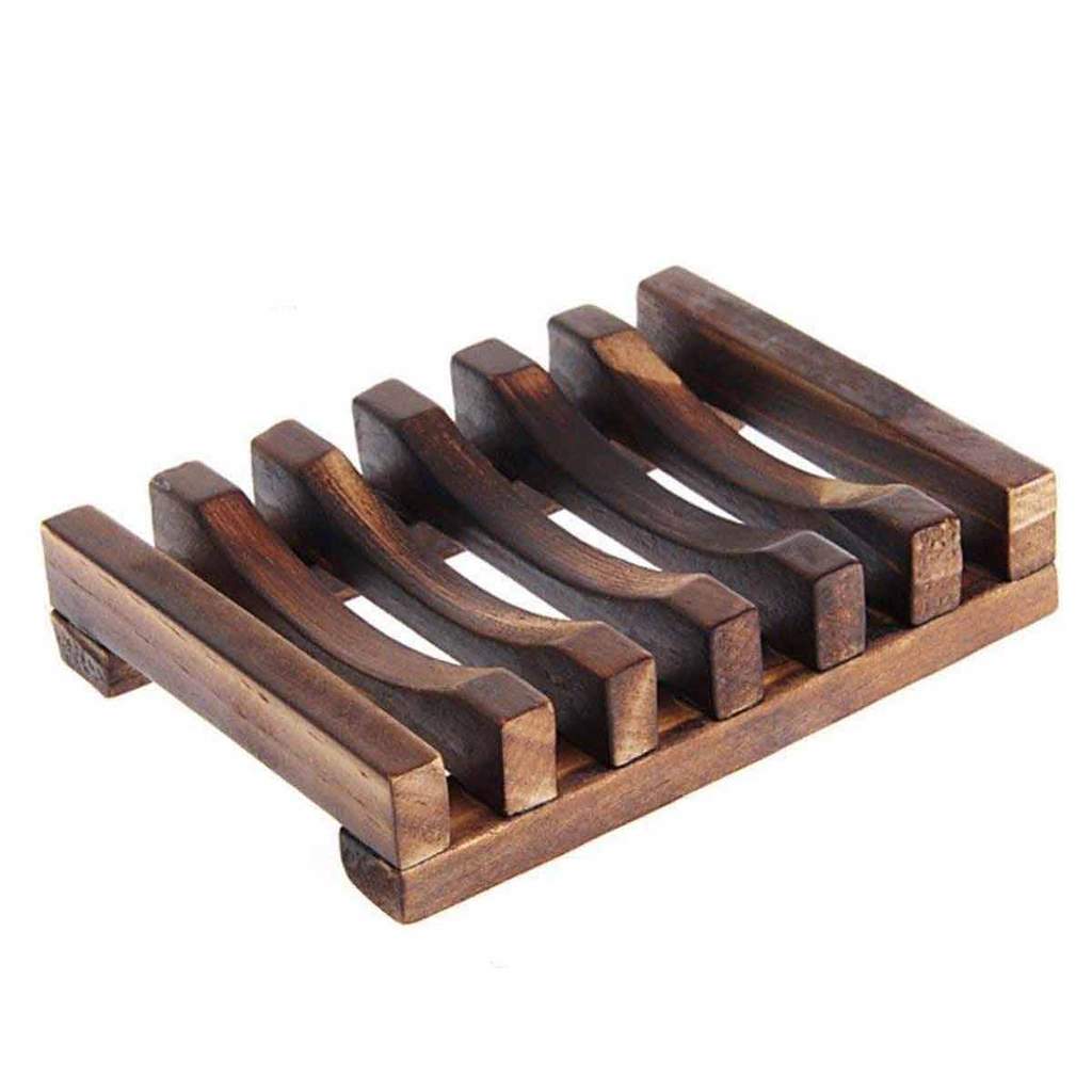 Wooden Soap Dish | Black Oliver