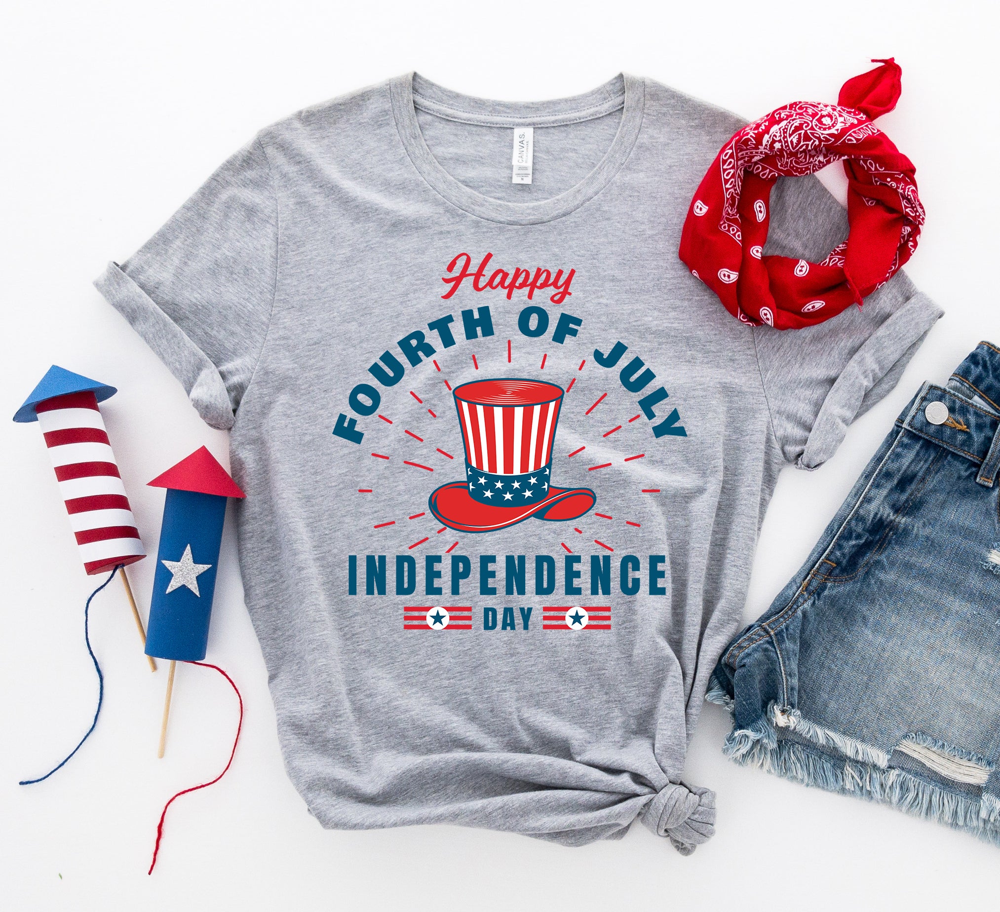 Happy Forth of July T-shirt | Agate