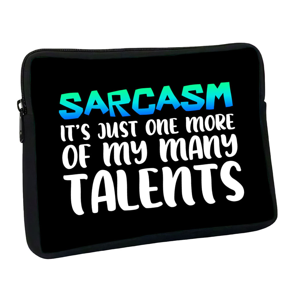 Sarcasm MacBook Pro 16" Sleeve - Funny Laptop Sleeve - Printed MacBook Sleeve