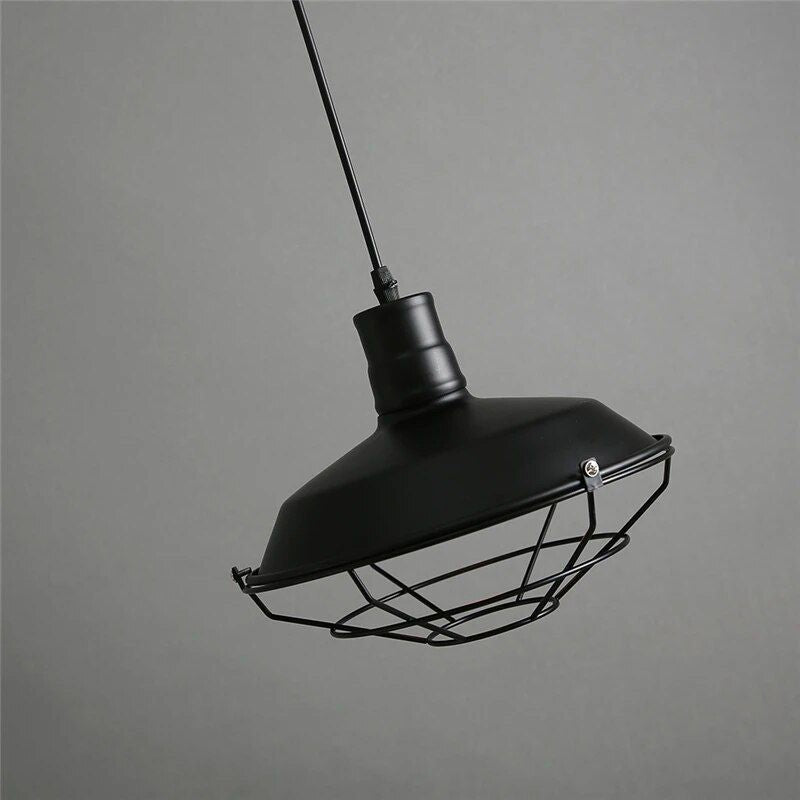 Retro Industrial Iron Pendant Light