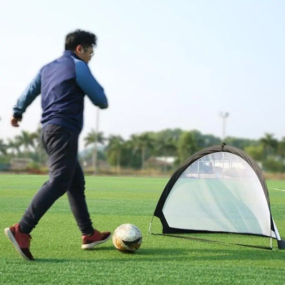 Compact & Portable Folding Football Goal