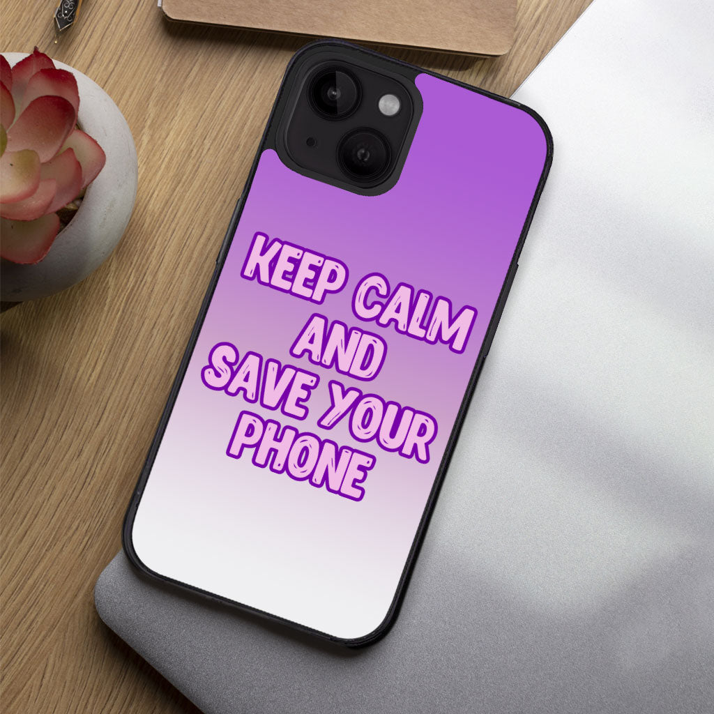 Keep Calm iPhone 14 Plus Case - Cool Phone Case for iPhone 14 Plus - Trendy iPhone 14 Plus Case