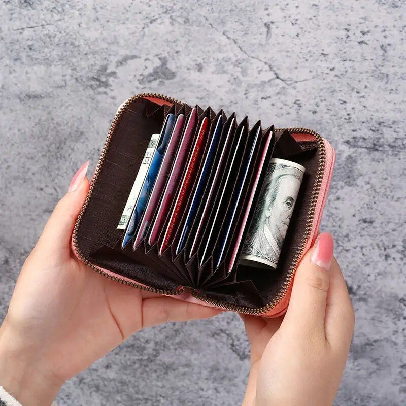 Compact Fashionable Women's Wallet with Coin Purse and Card Holder